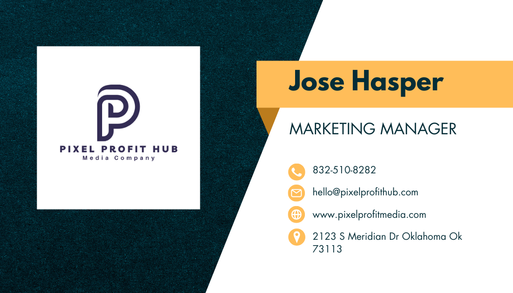 We collaborated with Pixel Media Hub to design a bold, memorable business card that captures their creative energy and digital-first approach