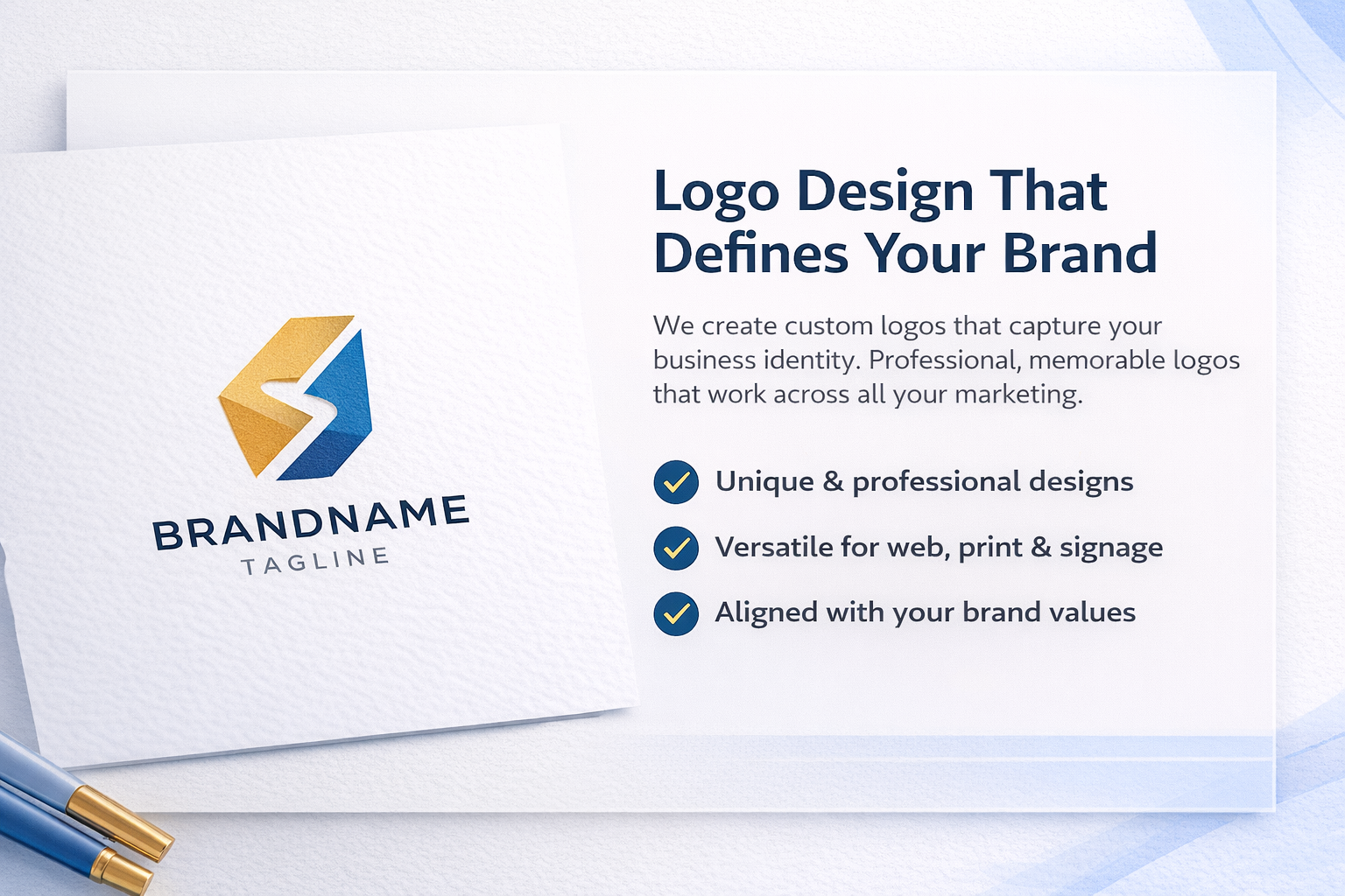 Logo Design that defines your business.