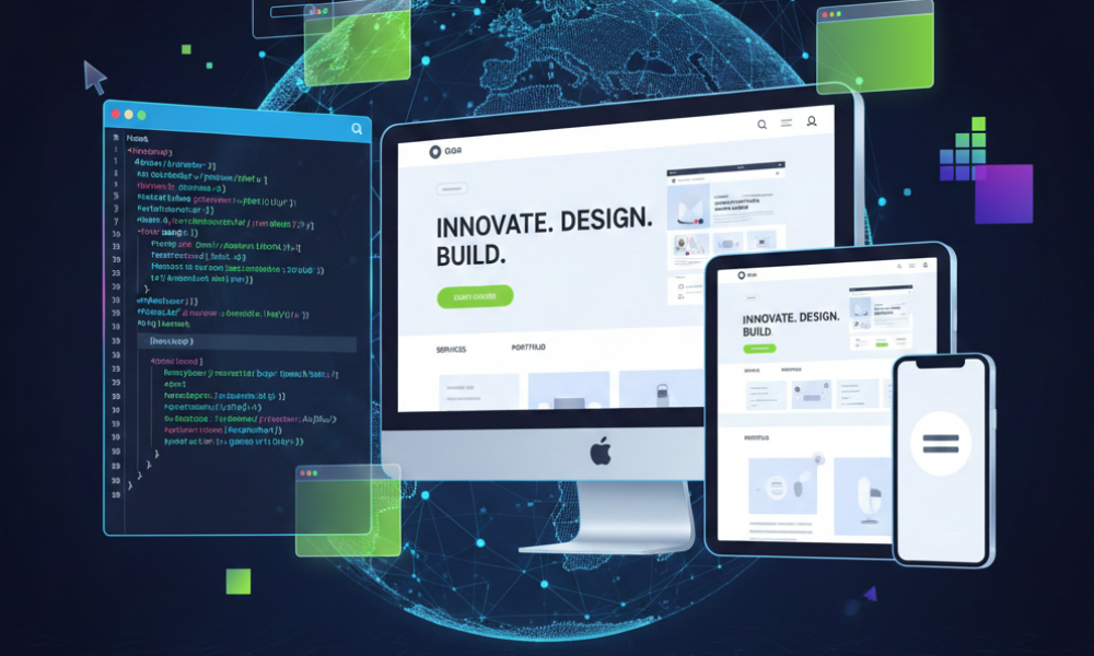 Web Design & Development where creative mind meets code.