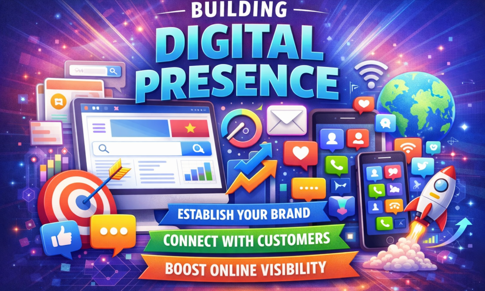 Digital presense concept design